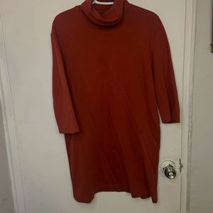Zara sweater shirt dress